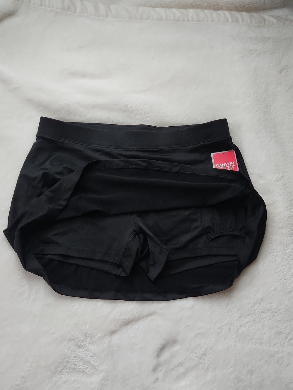 Danskin Black Active Tennis/ Golf Skirt, Sz L - Picture 3 of 8
